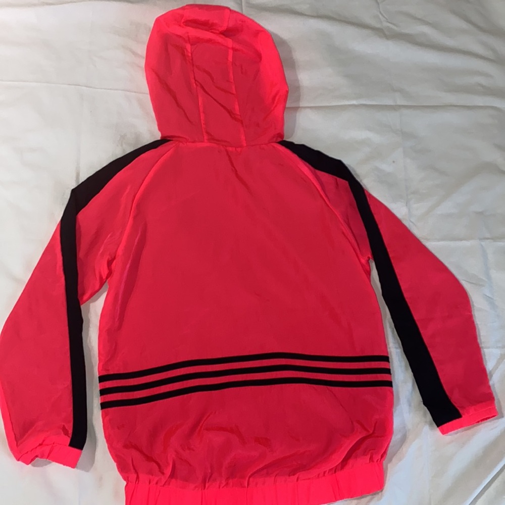 Adidas Girls Windbreaker Jacket - Picture 2 of 6